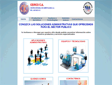 Tablet Screenshot of ceinco.com